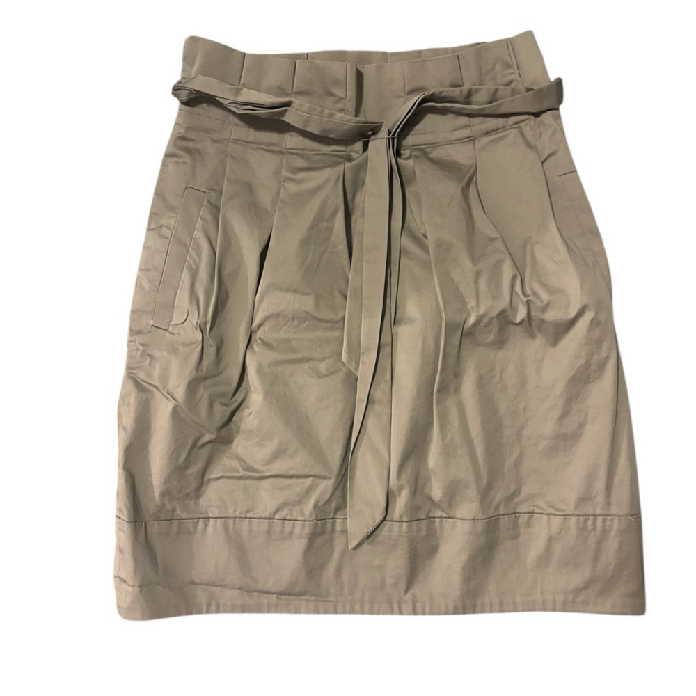 BCBGMaxAzria Tan Pencil Skirt